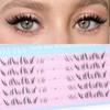 zanlufly Lash Clusters KIt D Curly Lash Extension Kit Volume