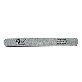 Star Nails Zebra Foam Straight Board File (180 grit) - ST799 by Star Nails