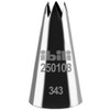 IBILI 250108 Star Piping Nozzle, Stainless Steel, Silver, 8 mm