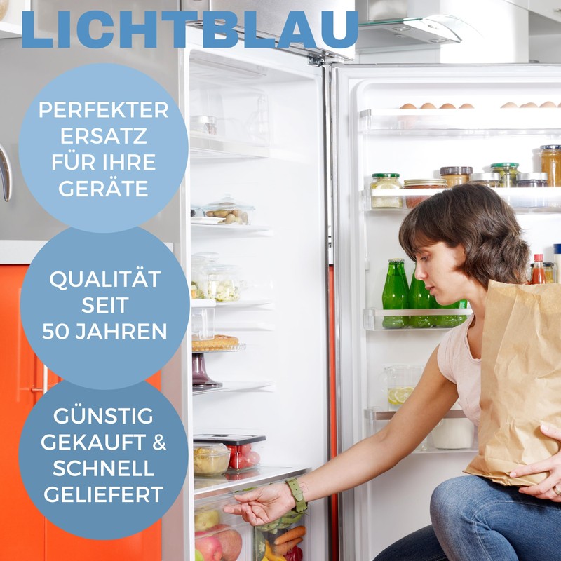 Lichtblau Side Panel Set Bottle Compartment Holder 7433698 + 7436004,