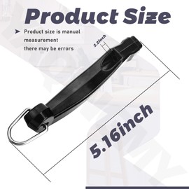 YAQINGMY P08-031 Saucepan Handle Replacement (Short) Compatible with Farber-Ware Sauce Pan