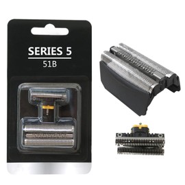 51B Shaver Foil Cassette Head Replacement Part Fit for B-raun Series 5 8970, 8975, 8985, 8986, 8987, 8990, 8991, 8995,8595, 8795, 8581, 8583, 8585, 8588, 8590, 8781, 8783, 8790