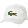 Lacoste Men's Big Clock 6 Panel Hat, white (off-white)
