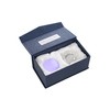 Amlong Crystal Purple Crystal Ball 50mm (2 inch) with Silver