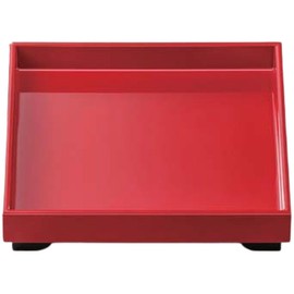 J-kitchens 871459 Plate, 7 inch Mountain Road, Vermilion, 22.2 cm, Model Number: 871459, Made in Japan