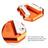 VIFERR Motorcycle Side Stand, Motorcycle Stand Pad CNC Aluminium Side