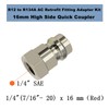 R12 to R134A Adapter, High/Low AC Fitting Port Retrofit Conversion,