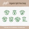 Amy's Soup, Vegan Split Pea Soup, Gluten Free, Made With