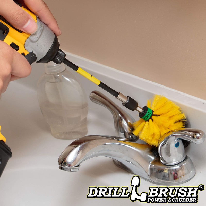 Drillbrush Mini Size Original Tub and Tile Power Scrubber with