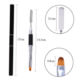 Healvian 6pcs Nail Glue Pen Multi-function Manicure Tool for Nail Art Decoration Easy to Use Includes Manicure Pens for Salon Home Use
