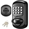 Keyless Entry Keypad Deadbolt - Digital & Mechanical Door Lock,