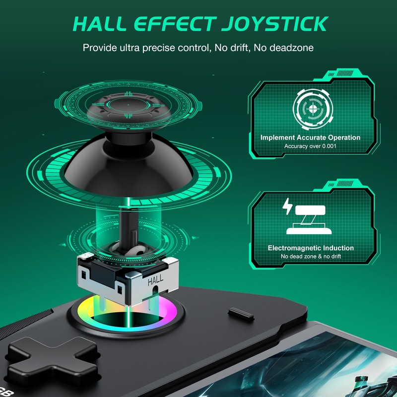 HELLCOOL Switch Pro Controller for Switch/OLED,Switch Controller for Handheld Grip