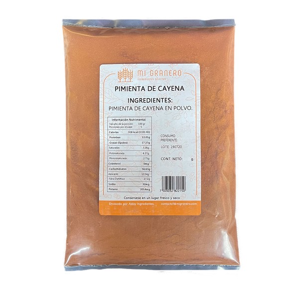 Pimienta Cayena 500 gramos