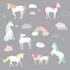 RoomMates Unicorn Magic Peel and Stick Wall Decals