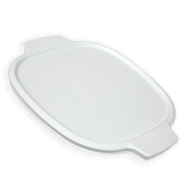 CORNINGWARE StoveTop 2-qt / 3-qt White Plastic Cover (fits Corningware A-2) by CorningWare