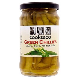 Cooks & Co Green Chillies (300g) - Pack of 2