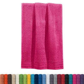 Erwin Müller Heidelberg Bath Towel, 100% Cotton, Pink, 70 x 140 cm – Absorbent, Easy Drying, Compact, Lightweight Quality – Ideal for Sports, Beach, Travel (Other Colours)