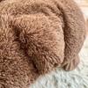 chovy Faux Fur Coffee Comforter Cover Duvet Cover Twin/Full -