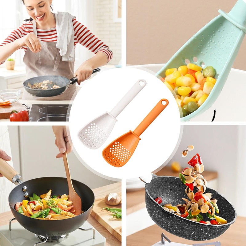 Spoons for Cooking | Egg Separator Spoon,Cooking Utensils Slotted Spoon,