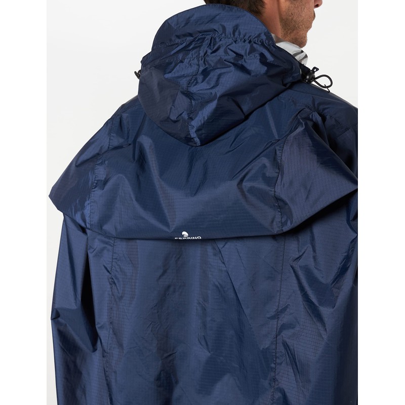 Ferrino MANTELLA TREKKER, Mantella Antipioggia Unisex - Adulto, Blu, L/XL