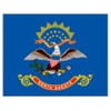 Klicnow North Dakota (USA State) Flag 5ft x 3ft