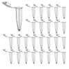 LAMXD 100PCS 1.5 ML Centrifuge Tubes Micro Plastic Centrifuge Tube