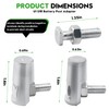 Top Post to Side Post Battery Adapter, Universal U1 Flag/Side