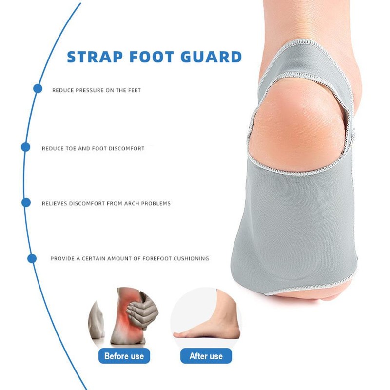 1 Pair 2 in 1 Arch Support Sleeve Brace Big