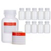 Parent Transparent Wide-Neck Bottles with Transparent Lids, 10 X, 250