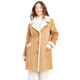 FRYE Women's Edge STITICH Knee Length Coat