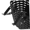 WOONEKY 1pc Detachable Plastic Bike Basket for Thickened Durable Storage