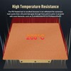 SeulQirw 235x235mm Double Sided Textured PEI Build Plate for Flashforge