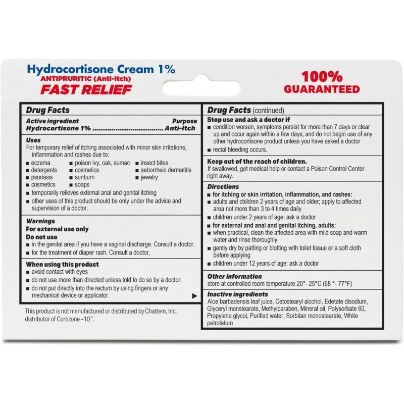 Globe (3 Pack Hydrocortisone Maximum Strength Cream 1%, Anti-Itch Cream