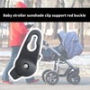 Montesy Baby Strollers Canopy Clamp Rod Buckles Infant Carriage Sunshade