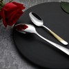 CADYSS Premium Silverware Set 20 Pieces - Flatware Set Gilding