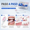 Mini Cepillos de Dientes Desechables 4 en 1 con Doble