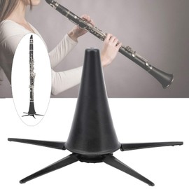 CYSFETENA Foldable Clarinet Stand, 5-Leg Holder, Portable Holder for Wind Instruments, Compatible with Clarinet and Oboe Holder, Support for Musical Instruments