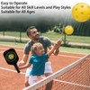 Pickleball Raquette Set 2 Rackets 4 Balls Lightweight Carbon Fiber