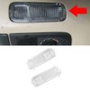KACEPAR 3L1Z-13783-AA/JDM-047, Front Driver/Passenger Side Console Mounted Dome Light Lens