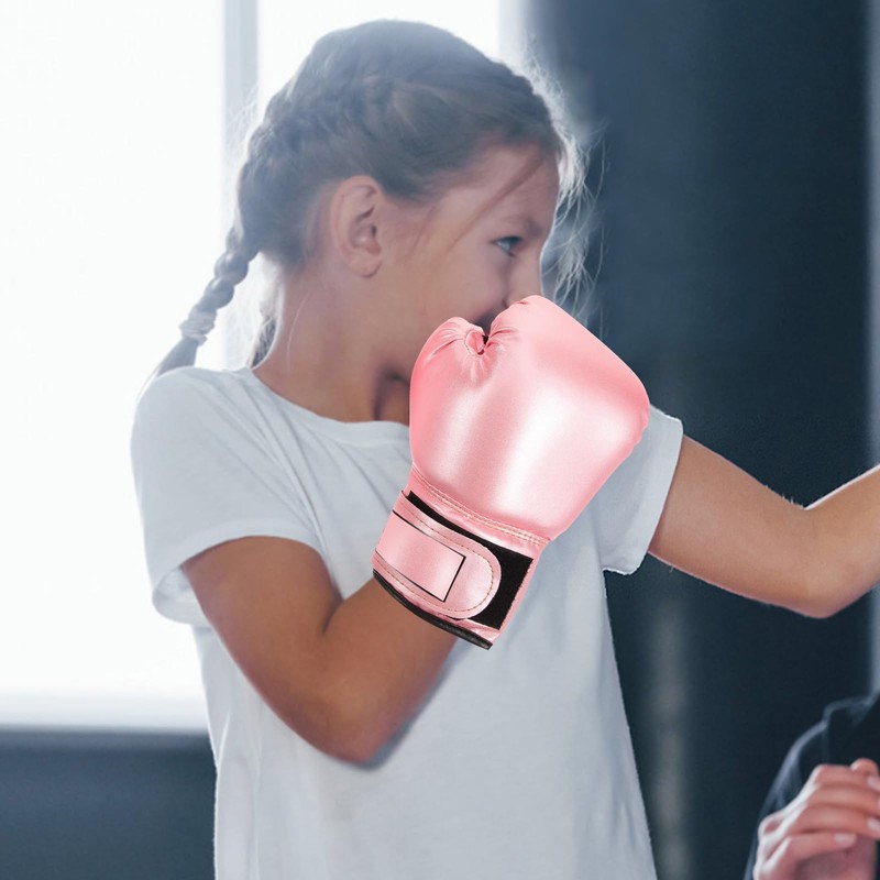 POPETPOP Boxing Gloves for Kids with Wrist Wrap Support -