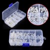 Nylon Screw Nut Washer Assortment Kit, 150pcs M2 M2.5 M3