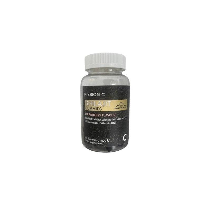 Shilajit Gummies - Pure, Himalayan - 14000 mg per Serving