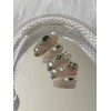 Blanca handmade nail tips - Long point (stiletto) / 블랑카