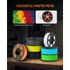 TECBEARS Rapid PETG Filament 1.75mm，High Speed 50-600mm/s 3D Printer Filament,