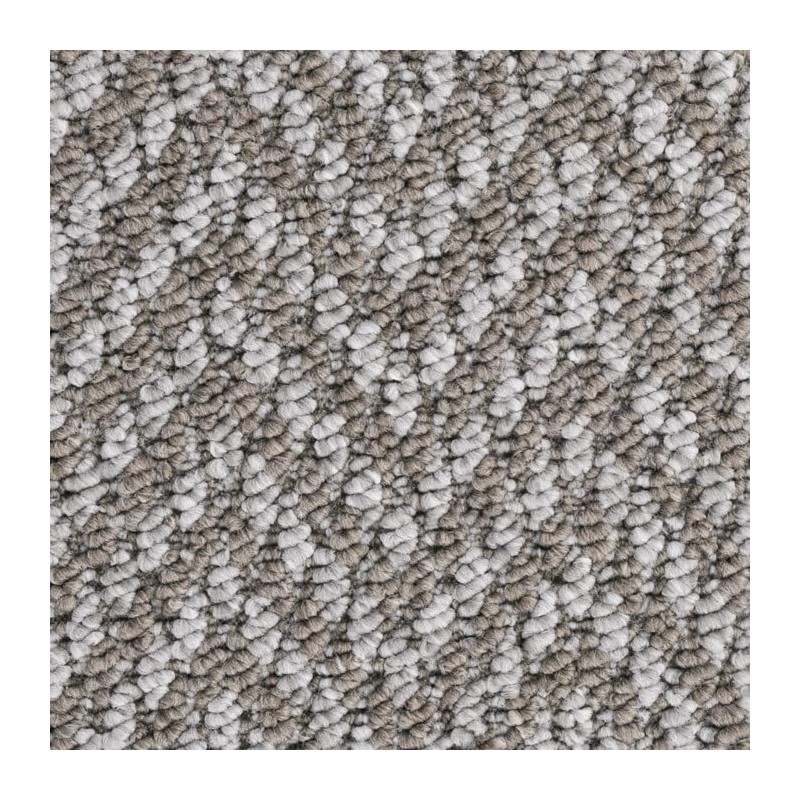 Kettelservice-Metzker Amsterdam Half Round Stair Mat Taupe 1 Piece