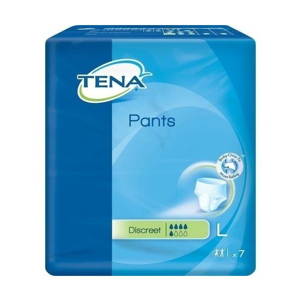 TENA Pants Discreet - Size Large - PZN 04836741 - (Pack of 7)
