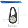 Ibohevo Clip on Watch Carabiner: Men Women Glow in The