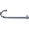 Hardware Essentials J-Bolt with Hex Nut (1/2"-13 X 6")