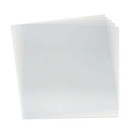Coolprints Mica Acetato Transparente Grueso en Hojas Para Manualidades 31cm x 31cm 10 Piezas