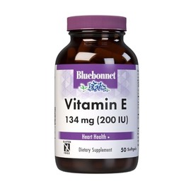 BlueBonnet Vitamin E 200 IU Mixed Softgels, 50 Count